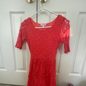 Floral/lace dress